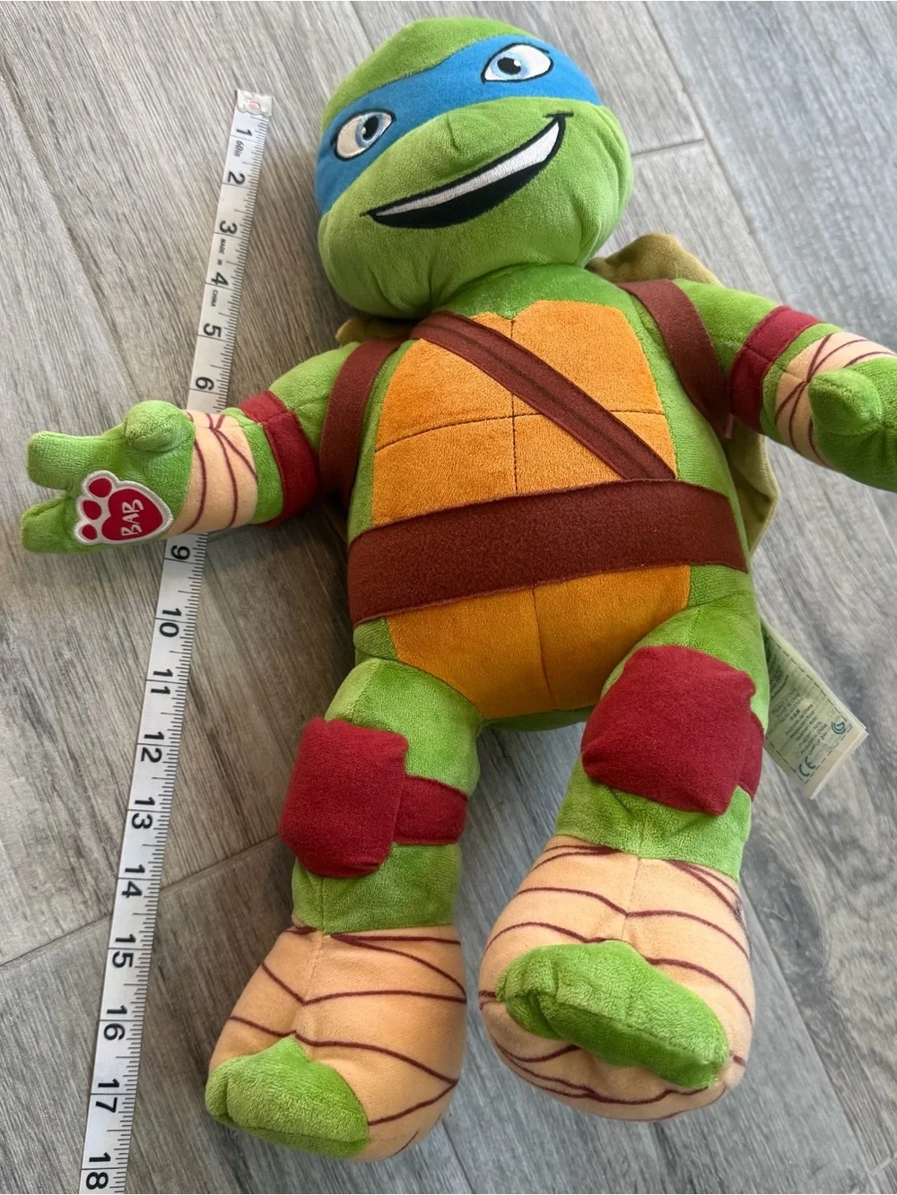 Build A Bear Leonardo TMNT Teenage Mutant Ninja Turtle 18
